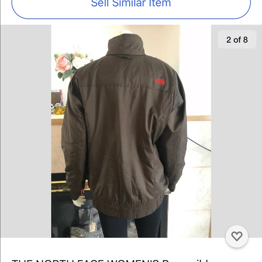 The northface reversible jacket light puff